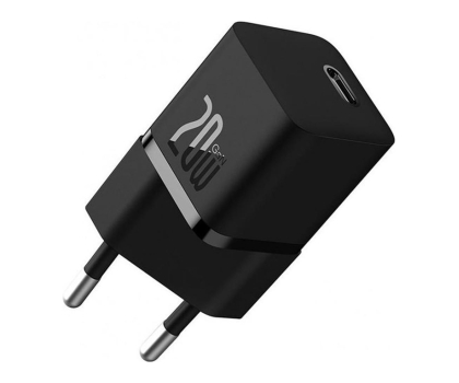 Ładowarka i akumulator BASEUS sieciowa GaN5 Fast Charger mini 1C 20W Black